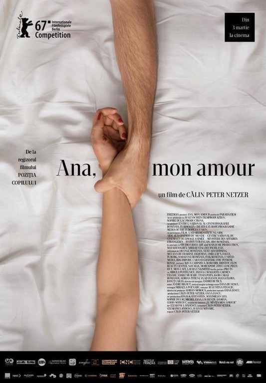 afis Proiecția filmului „Ana, mon amour”