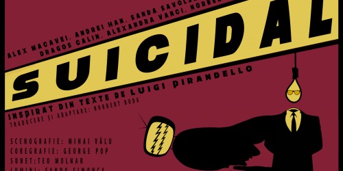 Spectacolul ”Suicidal”, regia Norbert Boda – prima premieră a anului 2019!
