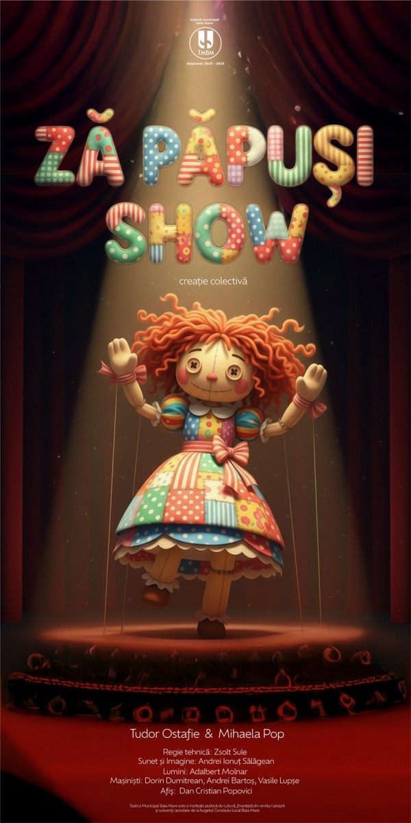 afis ZĂ PĂPUȘI SHOW