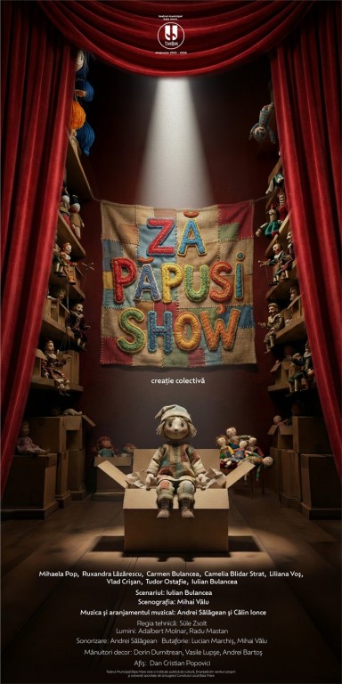 afis ZĂ PĂPUȘI SHOW
