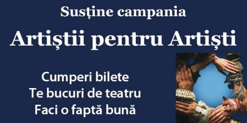 „Artiștii pentru Artiști” – campanie umanitară organizată de UNITER