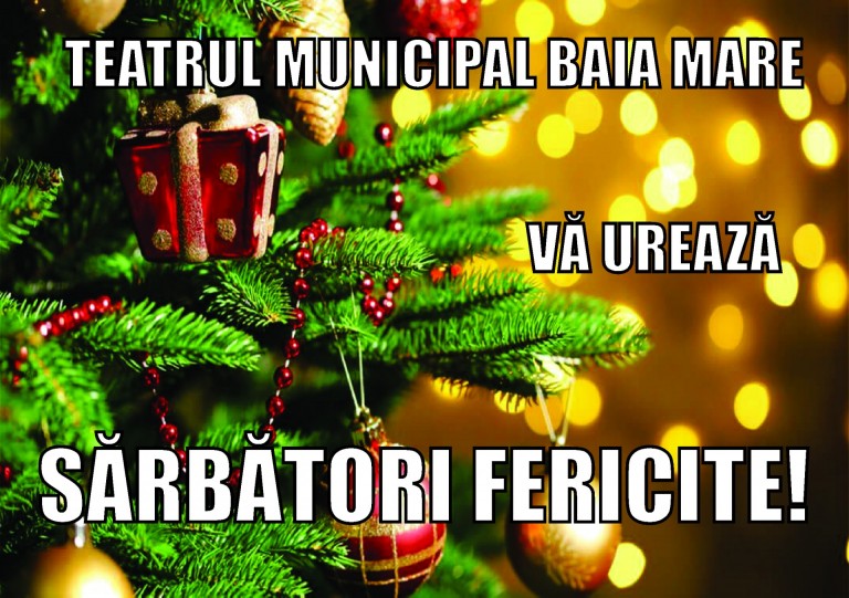 afis Sărbători fericite!
